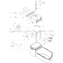 10- Electrical Box pour Sea-Doo 1996 XP, 5859, 1996