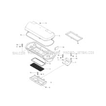 02- Air Intake System pour Sea-Doo 1997 GTS, 5818, 1997