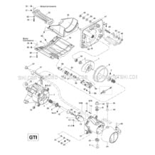 05- Propulsion System (GTI) pour Seadoo 1997 GTS, 5818, 1997