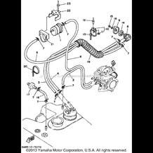 FUEL pour Yamaha 1995 WaveRunner WAVE RUNNER III - WRA650T - 1995