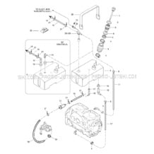 02- Oil Injection System pour Sea-Doo 1997 SPX, 5834-5661, 1997