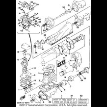 GASKET KIT pour Yamaha 1995 WaveRunner WAVE RUNNER III - WRA650T - 1995