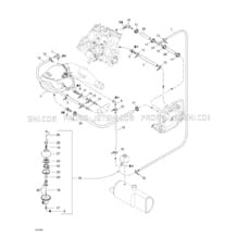 01- Cooling System pour Seadoo 1998 GSX Limited, 5629 5845, 1998