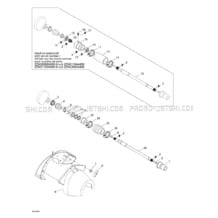 05- Drive System pour Sea-Doo 1998 GSX Limited, 5629 5845, 1998