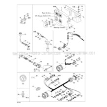 10- Electronic Module And Electrical Accessories pour Sea-Doo 1998 GSX Limited, 5629 5845, 1998