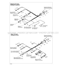 10- Electrical Harness pour Seadoo 1998 GSX Limited, 5629 5845, 1998