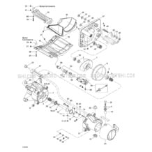 05- Propulsion System pour Sea-Doo 1998 GTX RFI, 5666 5843,  1998