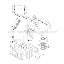 02- Fuel System pour Seadoo 1999 GSX RFI, 5637 5638 5652 5829, 1999