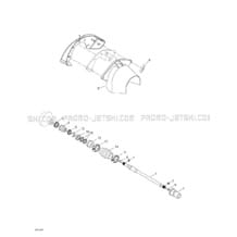 05- Drive System pour Sea-Doo 2000 GTX, 5653 5669 5544 5545, 2000