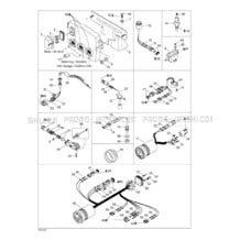 10- Electronic Module And Electrical Accessories pour Seadoo 2000 GTX, 5653 5669 5544 5545, 2000