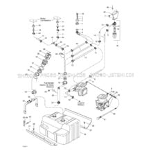 02- Fuel System pour Seadoo 2000 RX, 5513 5514, 2000