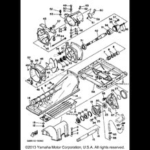 JET UNIT 1 pour Yamaha 1995 WaveRunner WAVE RUNNER III - WRA650T - 1995