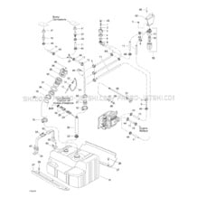 02- Fuel System pour Sea-Doo 2001 GTI, 5522 5523, 2001