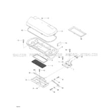 02- Air Intake System pour Sea-Doo 2001 GTI, 5522 5523, 2001