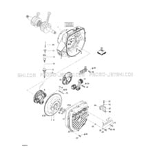 03- Magneto pour Seadoo 2001 GTI, 5522 5523, 2001