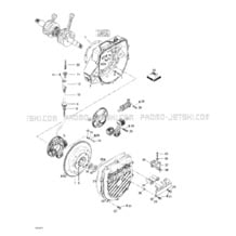 03- Magneto pour Sea-Doo 2001 GTS, 5551, 2001