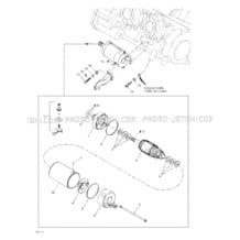 04- Starter pour Seadoo 2001 RX X, 5589, 2001