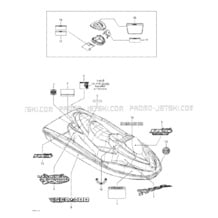 09- Decals pour Seadoo 2001 RX X, 5589, 2001
