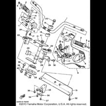 STEERING 1 pour Yamaha 1995 WaveRunner WAVE RUNNER III - WRA650T - 1995