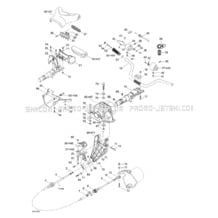 07- Steering System pour Seadoo 2001 RX, 5532 5533 5542 5543, 2001