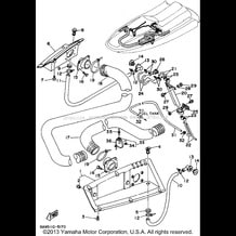 VENTILATION pour Yamaha 1995 WaveRunner WAVE RUNNER III - WRA650T - 1995