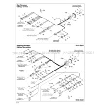 10- Electrical Harness pour Seadoo 2001 RX, 5532 5533 5542 5543, 2001