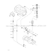 02- Oil Injection System pour Seadoo 2002 GTI, 5558 5559 6116, 2002