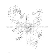 02- Carburetor(s) pour Sea-Doo 2002 GTI, 5558 5559 6116, 2002