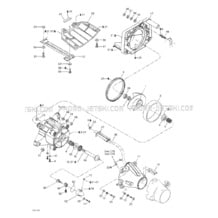 05- Propulsion System pour Sea-Doo 2002 GTI, 5558 5559 6116, 2002