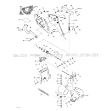05- Reverse pour Sea-Doo 2002 GTI, 5558 5559 6116, 2002