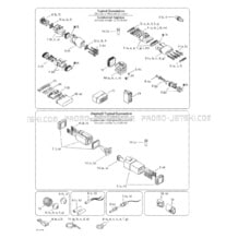 10- Typical Electrical Connections pour Seadoo 2002 GTI, 5558 5559 6116, 2002