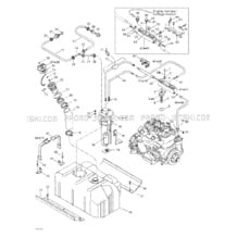 02- Fuel System pour Sea-Doo 2002 GTX DI, 5563 5564 5595 5596, 2002
