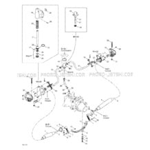 07- Off Power Assisted Steering pour Sea-Doo 2002 GTX DI, 5563 5564 5595 5596, 2002