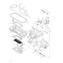 02- Air Intake System pour Sea-Doo 2002 GTX RFI, 5566 5565, 2002