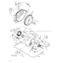 03- Magneto, Oil Pump pour Seadoo 2002 GTX RFI, 5566 5565, 2002