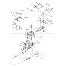 07- Steering System pour Sea-Doo 2002 GTX RFI, 5566 5565, 2002