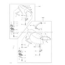 09- Seat And Engine Cover pour Seadoo 2002 GTX RFI, 5566 5565, 2002