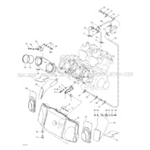 02- Air Intake System pour Seadoo 2002 GTX, 5587 5588, 2002