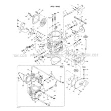 02- Carburetors pour Seadoo 2002 GTX, 5587 5588, 2002