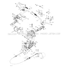 07- Steering System pour Sea-Doo 2002 GTX, 5587 5588, 2002