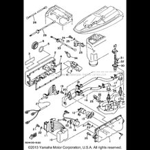 ELECTRICAL 1 pour Yamaha 1995 WaveRunner WAVE RUNNER III GP 700 (WRA700T) 1995