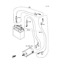 Electrical Equipment pour Kawasaki 1988 650 SX