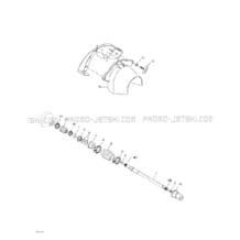 05- Drive System pour Sea-Doo 2002 RX DI, 5586 5591 5592, 2002