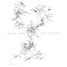 07- Steering System pour Seadoo 2003 GTI, 2003