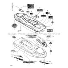 09- Decals pour Seadoo 2003 GTX 4-TEC, 2003