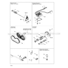 10- Electrical Accessories pour Seadoo 2003 GTX 4-TEC, 2003