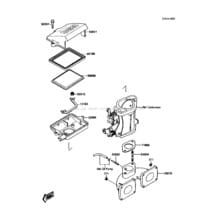 Flame Arrester pour Kawasaki 1988 650 SX