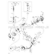 07- Off Power Assisted Steering pour Seadoo 2003 GTX 4-TEC, Supercharged, 2003