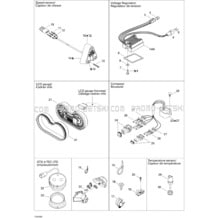 10- Electrical Accessories pour Seadoo 2003 GTX 4-TEC, Supercharged, 2003