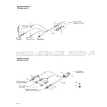 10- Steering And Cluster Harness pour Seadoo 2003 GTX 4-TEC, Supercharged, 2003